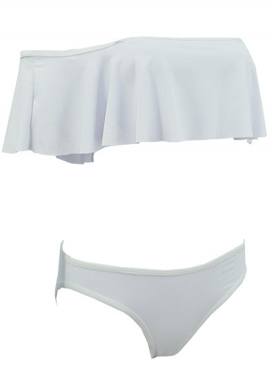 Malibu bikini top (White)